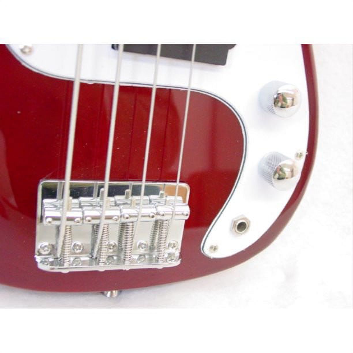 ELECTRIC BASS GUITAR - RED - Small Scale 36" Inch Childrens Mini Kids NEW