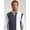 Navy Blazer, variant on Men’s and Big Men’s Heritage Colorblocked Rugby Shirt, Sizes S–2XL