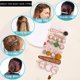 thumbnail image 3 of Uds. Pinzas para el cabello con perlas, pasadores para el cabello, juego de horquillas con perlas, accesorios para el cabello, 3 of 5