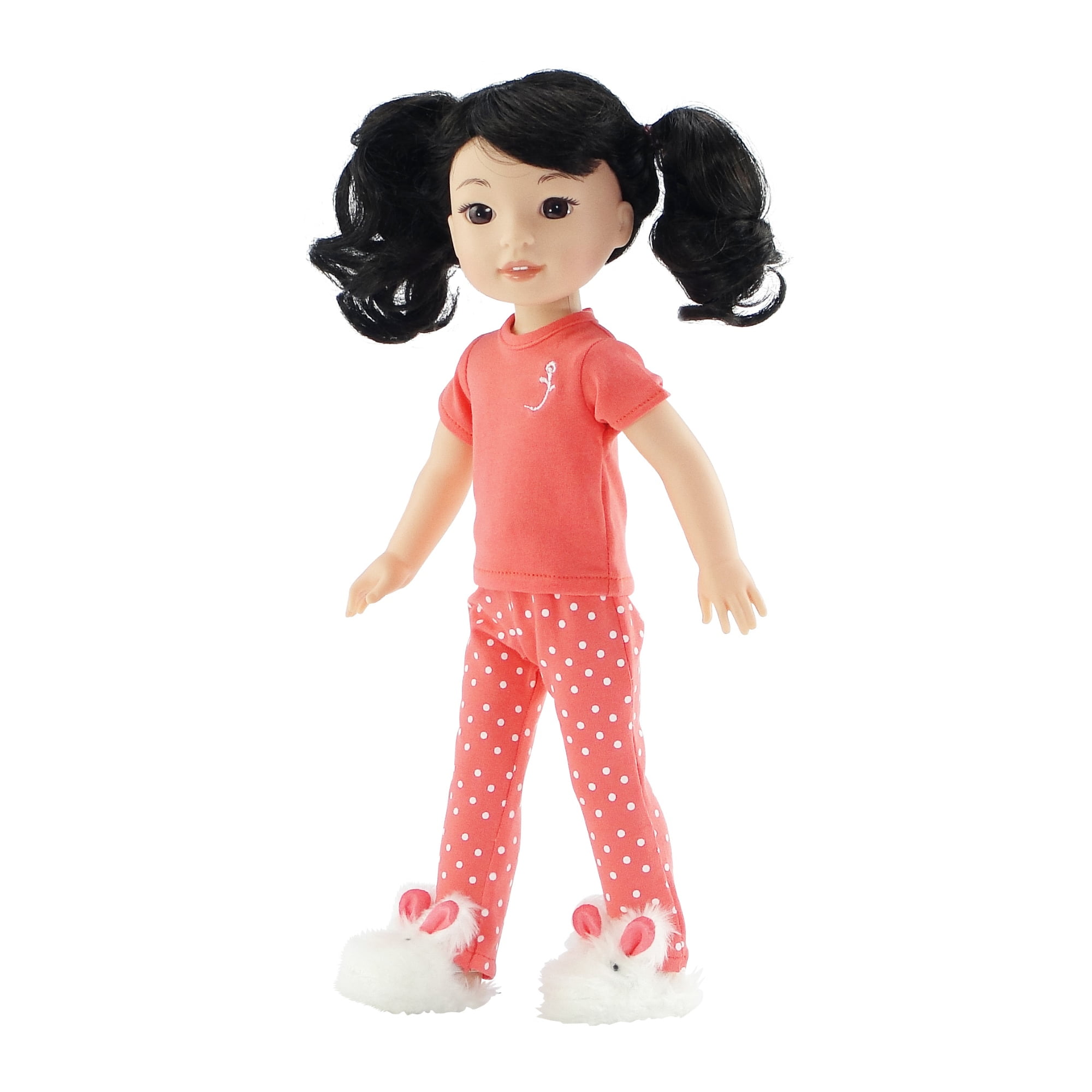 Blue Bunny Nightgown Fits 14.5 Inch American Girl Wellie Wishers Doll Clothes