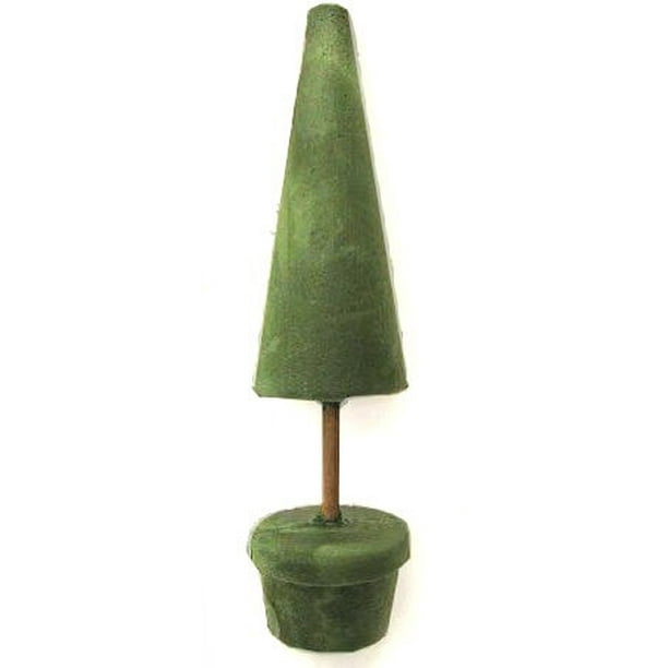 Topiary Floral Foam Cone Christmas Tree 21 inches