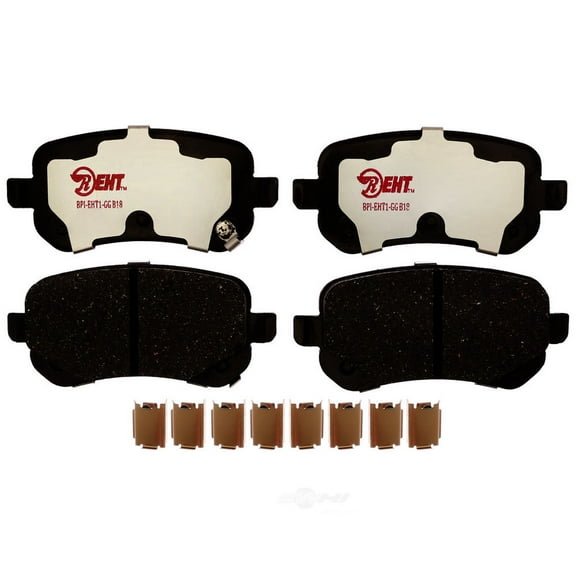 Raybestos Brake Pad Set BPIEHT1326H Fits select: 2008-2012 CHRYSLER TOWN & COUNTRY, 2008-2011 DODGE GRAND CARAVAN