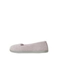 thumbnail image 2 of Dearfoams Women's Chenille Closed Back Slippers, 2 of 9
