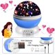 thumbnail image 5 of Children's Night Light, 360 Romantic Rotation Projector Lamp, Star Baby Night Light, Bedside Lamps Mood Lights(4 LED 8 Lighting Modes 2 Charging Modes, 5 of 5