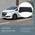 thumbnail image 2 of Car Hood Insulation Pad, Fits For Honda Odyssey RB3 2009-2014, Engine Bay Heat Shield Sound Deadener, Hood Heat Shield Engine Waterproof Thermal Barrier​- Usually, 2 of 6