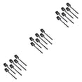 thumbnail image 1 of Cucharas de Café Naiovety de Acero Inoxidable 6 Piezas Negro, 1 of 6