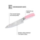 thumbnail image 2 of Kitchen Knives Set, High Carbon Stainless Steel Knife Set 15 PCS, Super Sharp Cutlery Knife Set with Clear Acrylic Stand, Sharpener Knife Block Set, P, 2 of 5