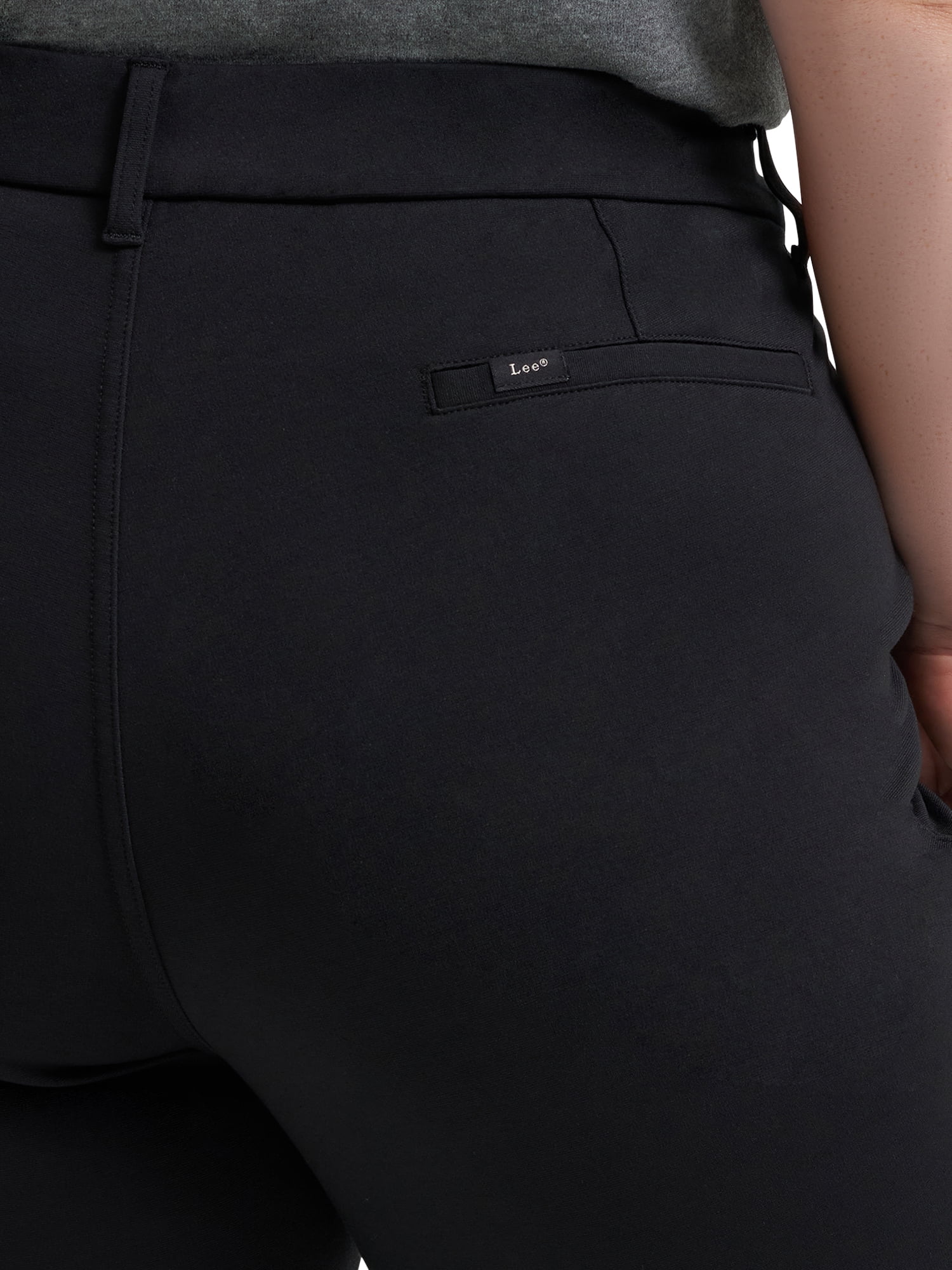 Lee® Women's Plus Regular Fit Straight Knit Pant, Sizes 14-26