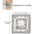 thumbnail image 3 of Hair Bandanas Scarf For Women Lightweight Fashion Neck Silk Satin Head Scarves For Sleeping Handbags Scarf, 3 of 6