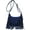 Blue, variant on Women Fashion Fringe Purse Crossbody Bags Vegan Suede Hippie Tassel Hobo Shoulder Bag Vintage Handbags
