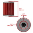 thumbnail image 2 of Oil Filter for Suzuki LTF300F LT-F300F King Quad 300 1999 2000 2001 2002, 2 of 5
