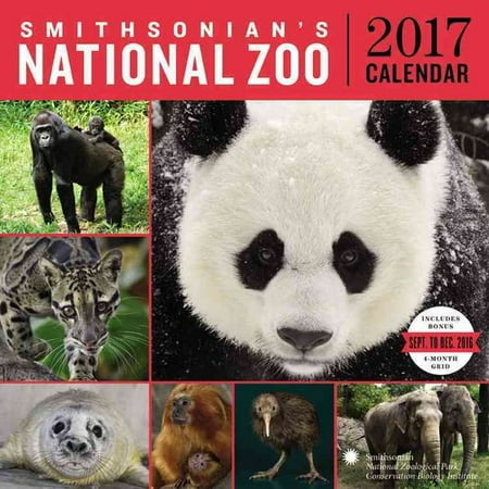 smithsonian national zoo 2017 wall calendar com