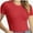 Coral red, variant on Short Sleeve Shirts for Women Basic Women' T-Shirts Trendy Stretchy Lightweight Summer Casual Tops