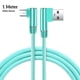 thumbnail image 2 of Methold NUEVO Cable de carga rápida Reemplazo de cable de datos de doble codo para Android Type3 NO3, 2 of 6