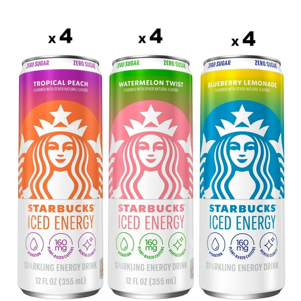 Starbucks Iced Energy 12pk - Energy drinks for gym chains