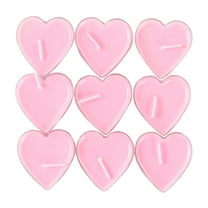 Vikakiooze Home Decor Love Heart-shaped Confession Romantic Smoke-free Birthday Small Candles Marriage Proposal Wedding Scene Decoration