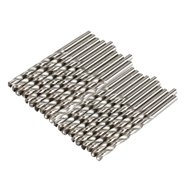 20 piezas broca de barrena de perforación helicoidal Micro HSS de 4mm para taladro eléctrico nuevo