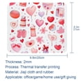 thumbnail image 5 of Valentine's Day Square 8.3x9.8 Inch Non-Slip Rubber Bottom Printed Mouse Pad, Gaming Mousepad for Office and Gaming, 5 of 6