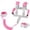 Pink, variant on BUTOMKY 2 in 1 Toddler Anti Lost Wrist Link with Safety Lock,4.9Ft Baby Leash Harness, Child Anti Lost Walking Wrist Leash for Kids Toddlers