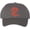 Charcoal, variant on Serpent Dragon Baseball Cap Mythical Creature Hat Adjustable Oriental Snake Embroidered Headwear for Men Women (White)