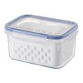 thumbnail image 1 of Cateissary Caja de almacenamiento de frutas frescas para nevera, escurridor de cocina de gran capacidad, organizador de alimentos, nevera, Organizadores de utensilios de cocina, 1 of 6