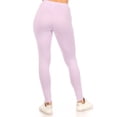 thumbnail image 3 of Women's Casual High Waist Solid Full Length Leggings, 3 of 5