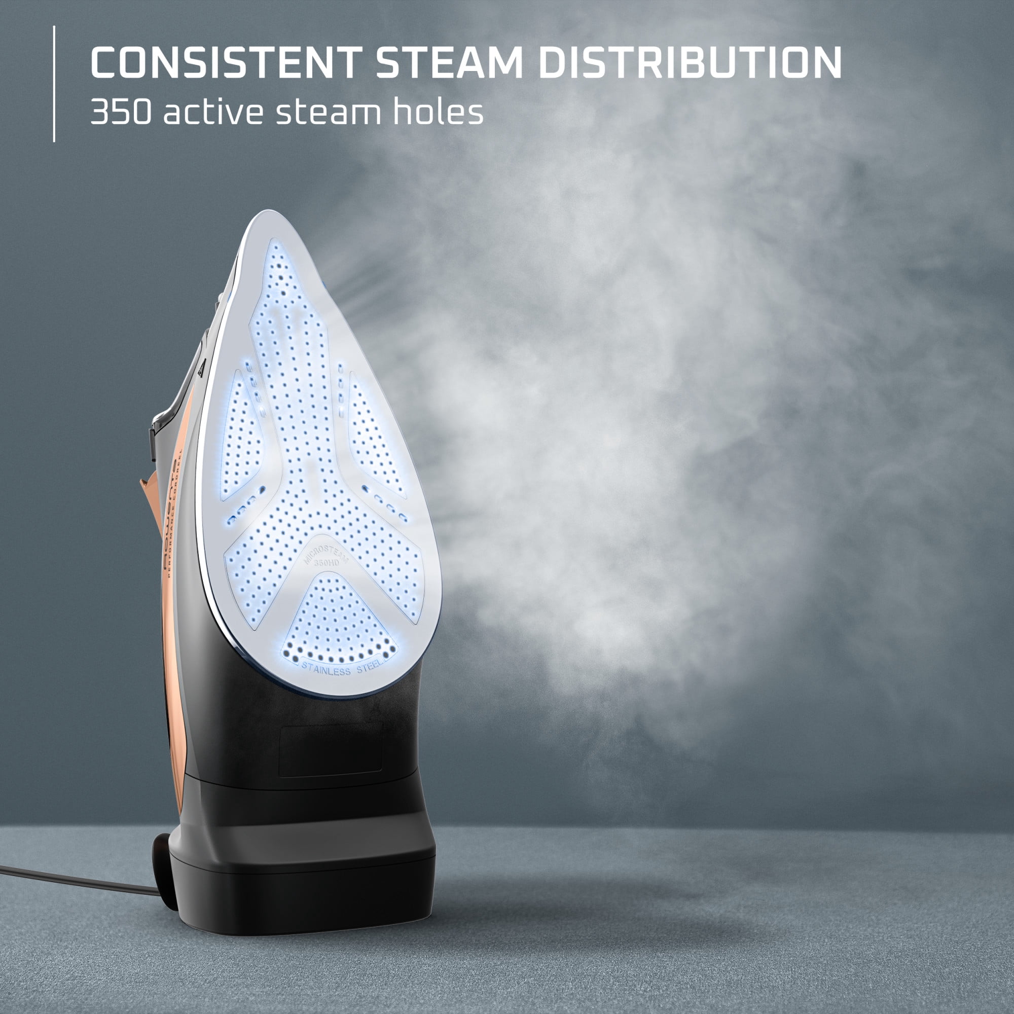 (2 pack) Performance Cordreel Steam Iron, Powerful Steam & Retractable Cord
