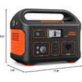 thumbnail image 3 of Jackery Portable Power Station Explorer 500 and 5m Extension Cord, 510Wh Solar Generator Lithium Battery with 500W AC Outlet for Outdoors Camping Travel Hunting Blackout, 3 of 6