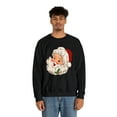 thumbnail image 4 of Retro Santa sweatshirt, Cute Christmas Santa sweater, 4 of 7