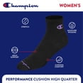 thumbnail image 3 of 6 Pares de Medias Altas Acolchonadas para Mujer Champion, 3 of 6
