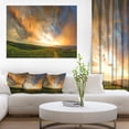 thumbnail image 1 of Majestic Sunset with Storm Clouds - Landscape Artwork Canvas, 1 of 3