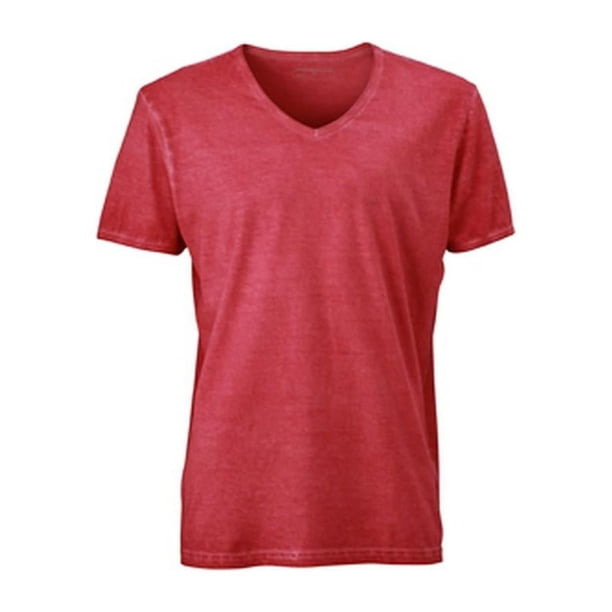 James and Nicholson - Camiseta Gipsy para hombre (Rojo)