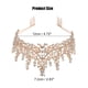 thumbnail image 4 of 1 Uds. De coronas de Tiara de cristal en tono dorado rosa, corona de princesa elegante con peines, tiaras, disfraces de cumpleaños, accesorios para el cabello para mujeres y niñas, 4 of 7