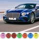 thumbnail image 4 of 2pcs 3D Gel Domes Stickers Resistant Auto Decals Car Inspection Sticker Simple Installation for German License Plate Multicolor, 4 of 4