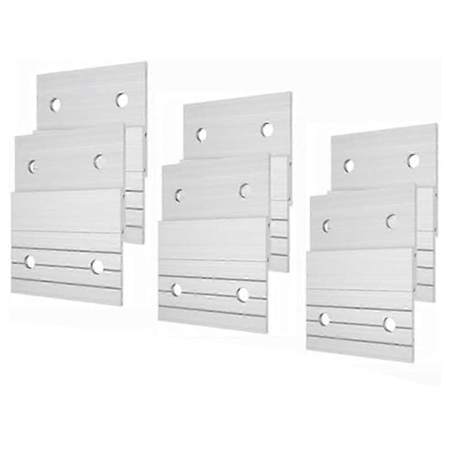 6Pairs Z Clips French Cleat Picture Hanger Aluminum French Cleat Hanger Picture Hangers Wall Mounting Mirror Hanging