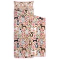 thumbnail image 2 of Boston Terrier Dog and Flower Florals Toddler Nap Mats for Kids Preschool,Sleeping Mat Bag or Kids,Toddler Sleeping Bag,Toddler Nap Mat or Daycare, 2 of 6
