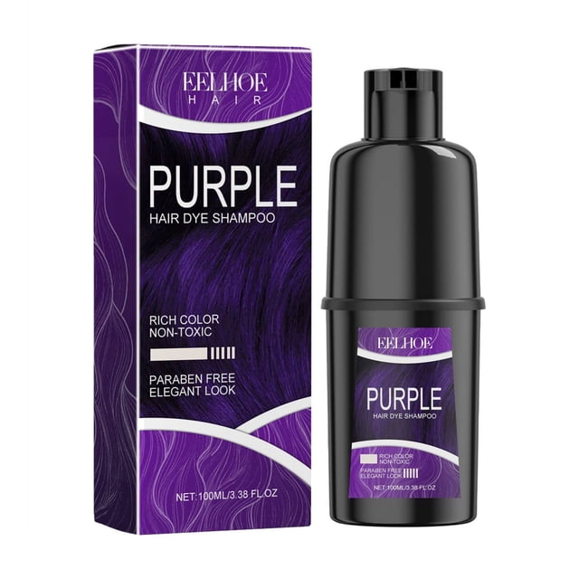 Hair Dye Champú para teñir el cabello,que cubre las canas,champú para teñir el cabello,champú para teñir el cabello de plantas naturales,adecuado para todo tipo de cabello,100 ml(Buy 2 Get 1 Free)