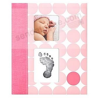 BabyBook PINK DOTS MEMORY BOOK by Babyprints