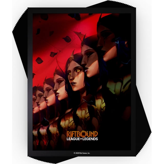 LEAGUE OF LEGENDS: RIFTBOUND TCG SET 3 UNLEASHED ART SLEEVES: LEBLANC DECEIVER (100CT) BY UVS GAMES