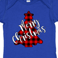 thumbnail image 4 of Inktastic Red Buffalo Plaid Christmas Tree Boys or Girls Baby Bodysuit, 4 of 5