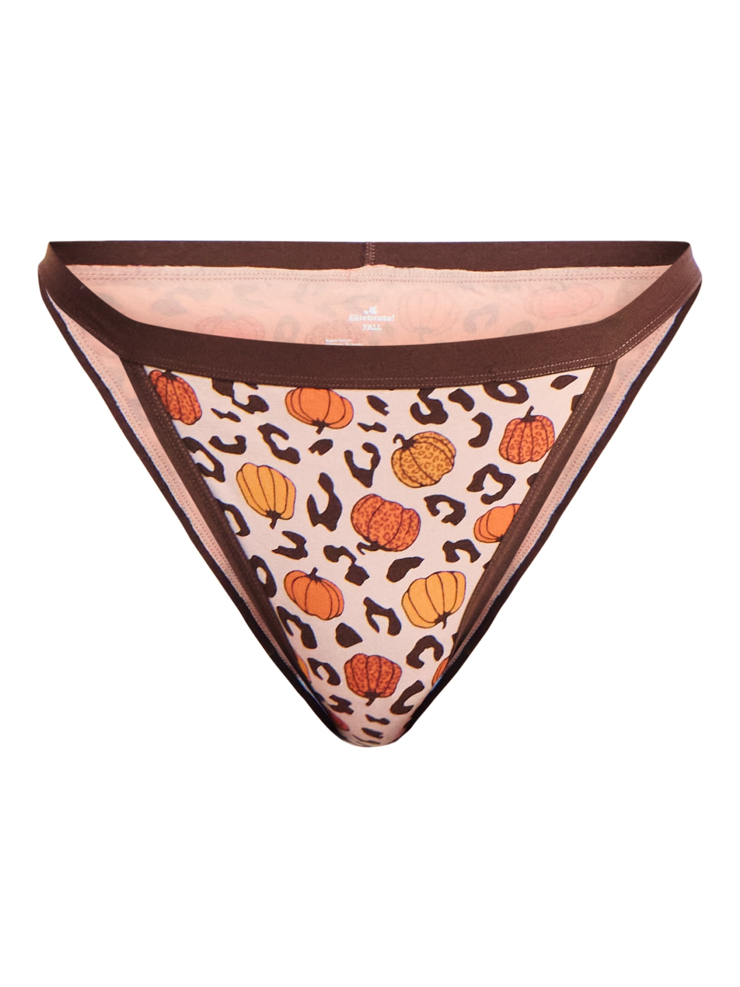 Way to Celebrate Women's String Bikini Panties, 3-Pack, Sizes S-XXL