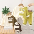 thumbnail image 4 of Gpaecead Baby Clothes Winter Suits For Boys And Girls Winter Fleece Lined Thick Outwear Tracksuit Outfits Olive Green, 4 of 4