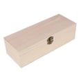 thumbnail image 1 of Caja De Almacenamiento De Inacabada, Caja De Tesoro De Almacenamiento De Caja De Joyería De Rectángulo El jinwen Joyero de madera, 1 of 8