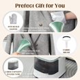 thumbnail image 4 of Standing Garment Steamer, 2000W Powerful Steamer for Clothes, 10 Steam Levels, 2.7L Water Tank for 90 Mins Continuous Steaming, Home  Use (Pearl Green), 4 of 15