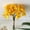 Yellow, variant on Specollect 6 Pcs Artificial Silk Flower Bouquet for Wedding Home Decor, Realistic Fake Flowers for Vase Centerpiece, White Yellow Floral Arrangement