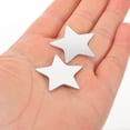 thumbnail image 2 of 100 Uds. Adhesivo acrílico para pared, calcomanías artísticas de pared de estrellas, pegatina de espejo extraíble para fondo de pared, 2 of 4
