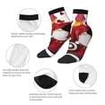 thumbnail image 3 of Uemuo Truck With Gnomes Printed Crew Socks, Moisture-Wicking Socks, Athletic Socks for Men Breathable Cushion Socks Casual Sport Socks for Running Traveling, 3 of 6