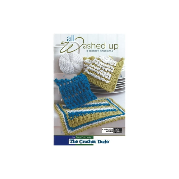 Leisure Arts Crochet Dude All Washed Up Crochet Book