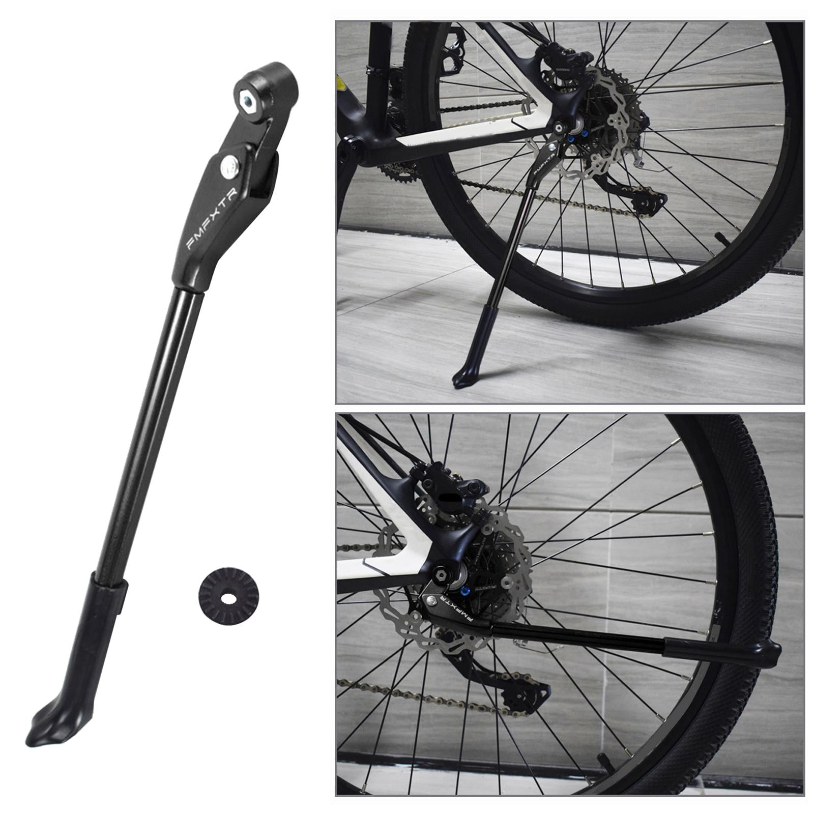 Kickstand Adjustable Aluminum Alloy Bike Kickstand for 26 29 Mountain Bike Road Bike BMX Kids Bike Adult Bike black Walmart