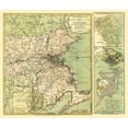thumbnail image 2 of Sayer 13x12 White Modern Wood Framed Museum Art Print Titled - New England Seat of Revolutionary War - 1775, 2 of 4